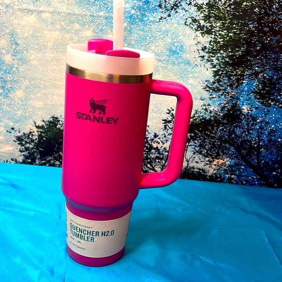 Stanley Other - STANLEY PINK 30oz Quencher NWT Brilliant Pink All Day Hydration